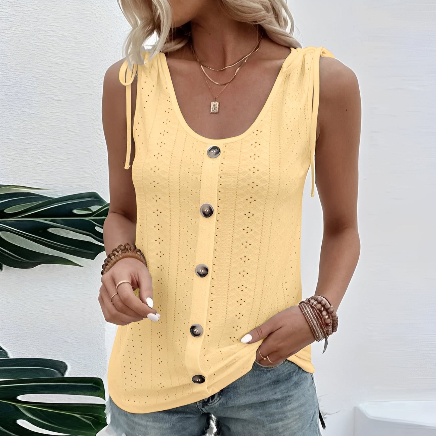 Elegantes Damen Tanktop Ärmellos