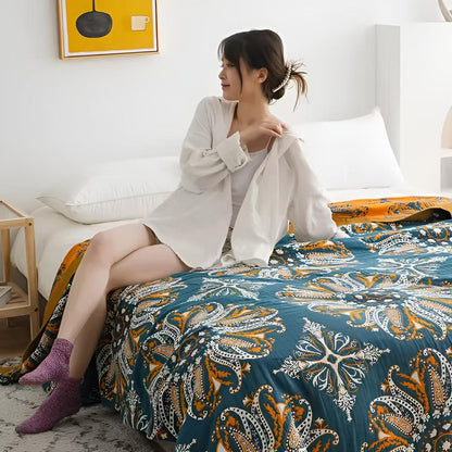 Wendedecke Boho Bloom Blumenmuster