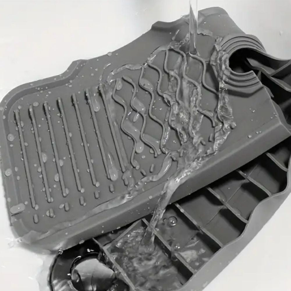 Gummi Spülmatte Aqua Slope für Wasserhahn