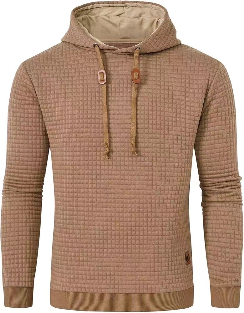 Herren Pullover Langärmelig aus Baumwolle Beige