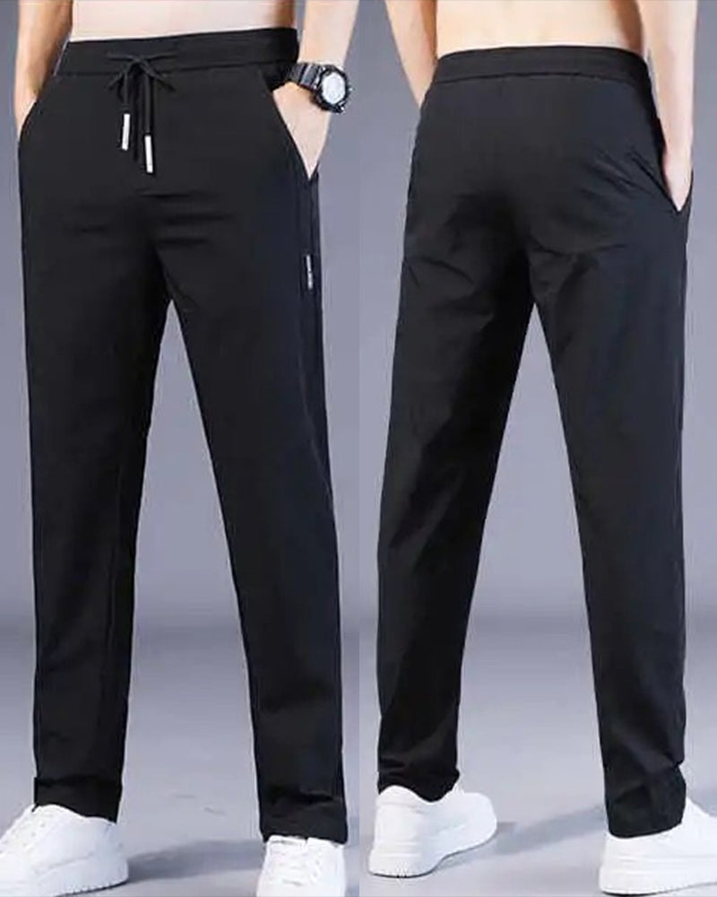 Herren Stoffhose Lang