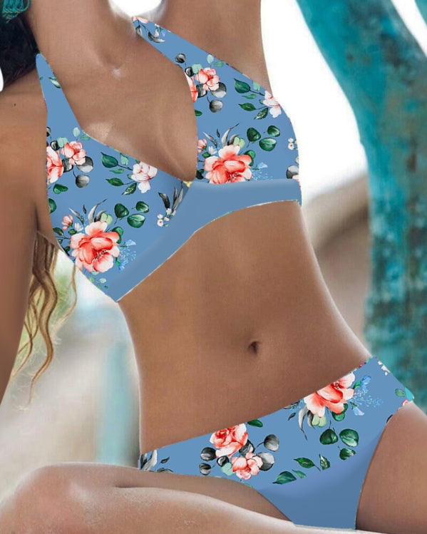 Damen Bikini-Set Hochtailliert Stilvoll - Norvielle