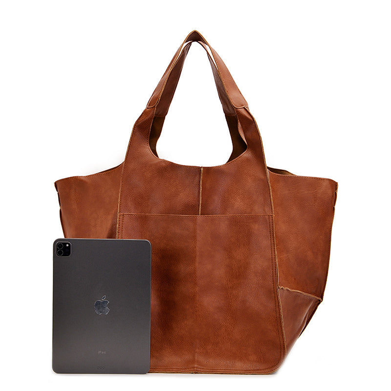 Damen Handtasche Groß Lederoptik