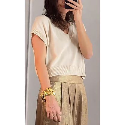 Damenhose Hochbund Elegant