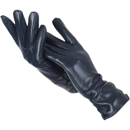 Damen Lederhandschuhe Weich Wollfütterung
