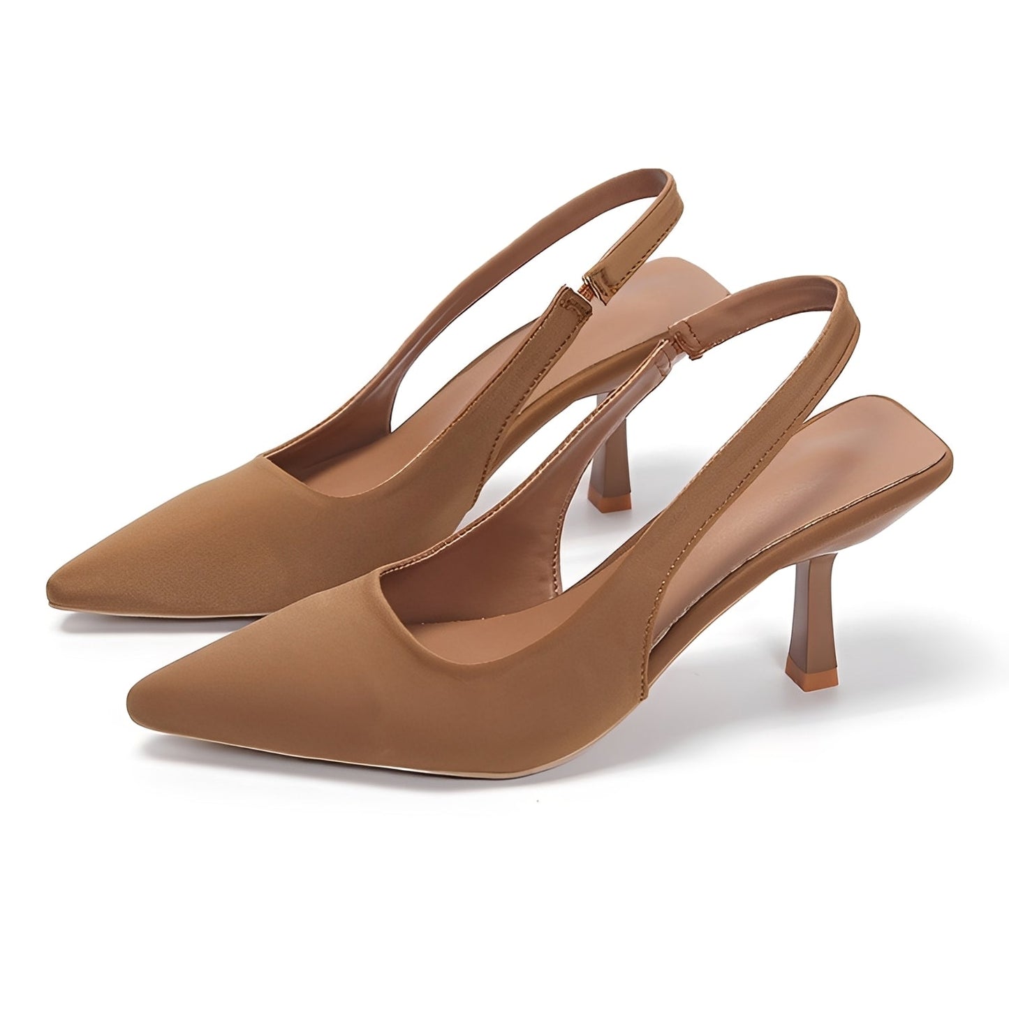 Nannie Damen Slingback High Heels Elegant