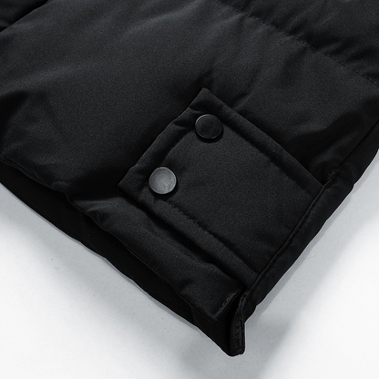 Herren Parka Wasserdicht Gerade Form