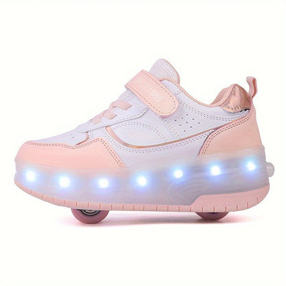Kinder Rollersneaker LED Leuchtschuhe