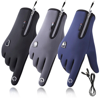 Wasserdichte Heizhandschuhe USB Touchscreen - Norvielle
