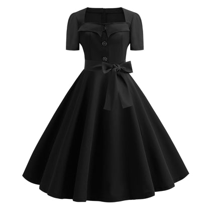 Damen Swingkleid Tailliert Norvielle - Norvielle