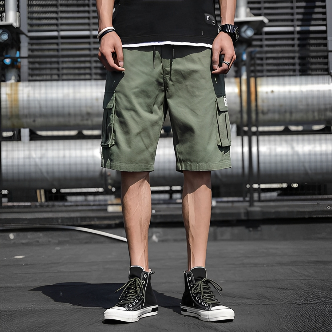 Herren Kurze Cargo Hose Elegant