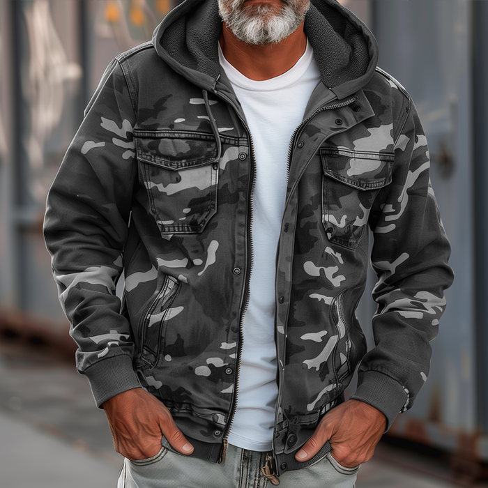 Sami Herren Camouflage-Jacke