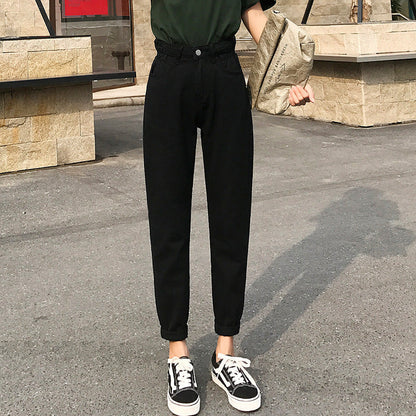 Damen Hochtaillierte Chino-Hose