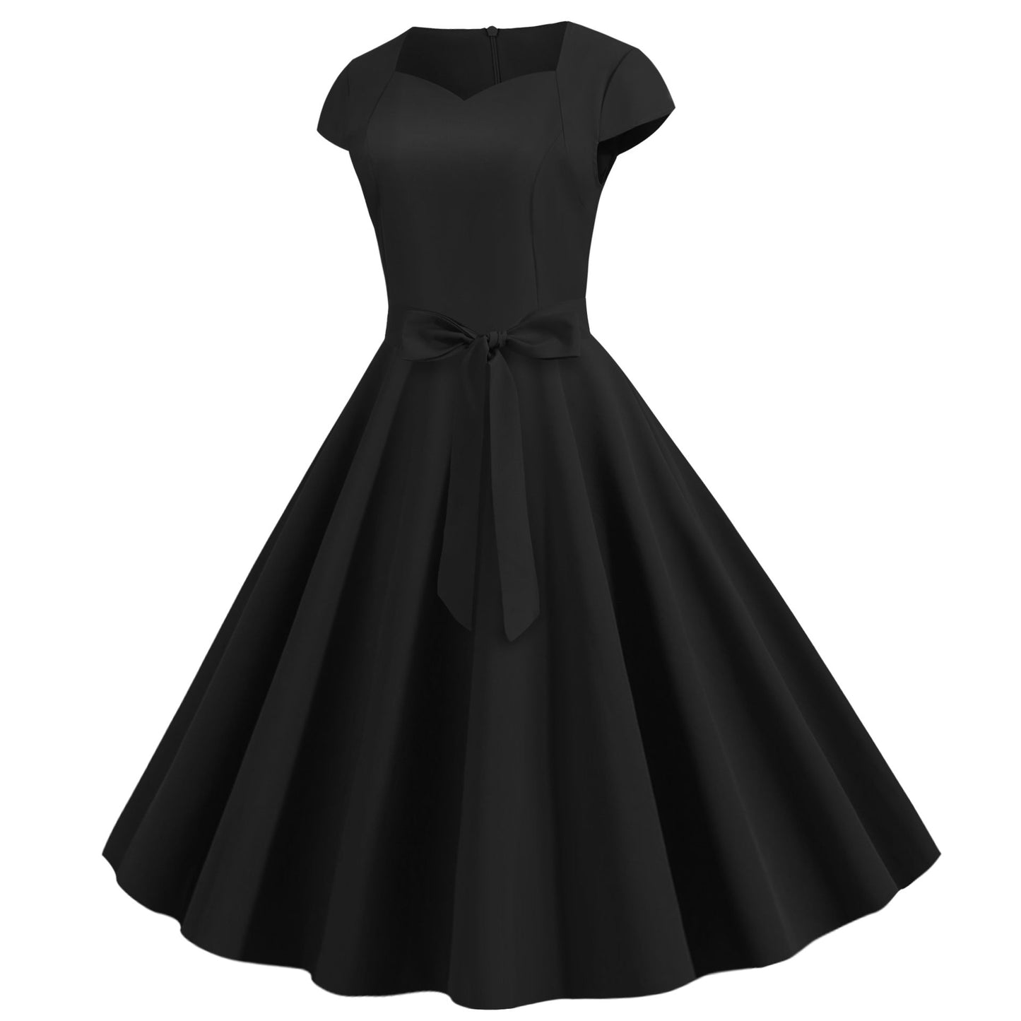 Damen Ballkleid Tailliert Elegant Rock