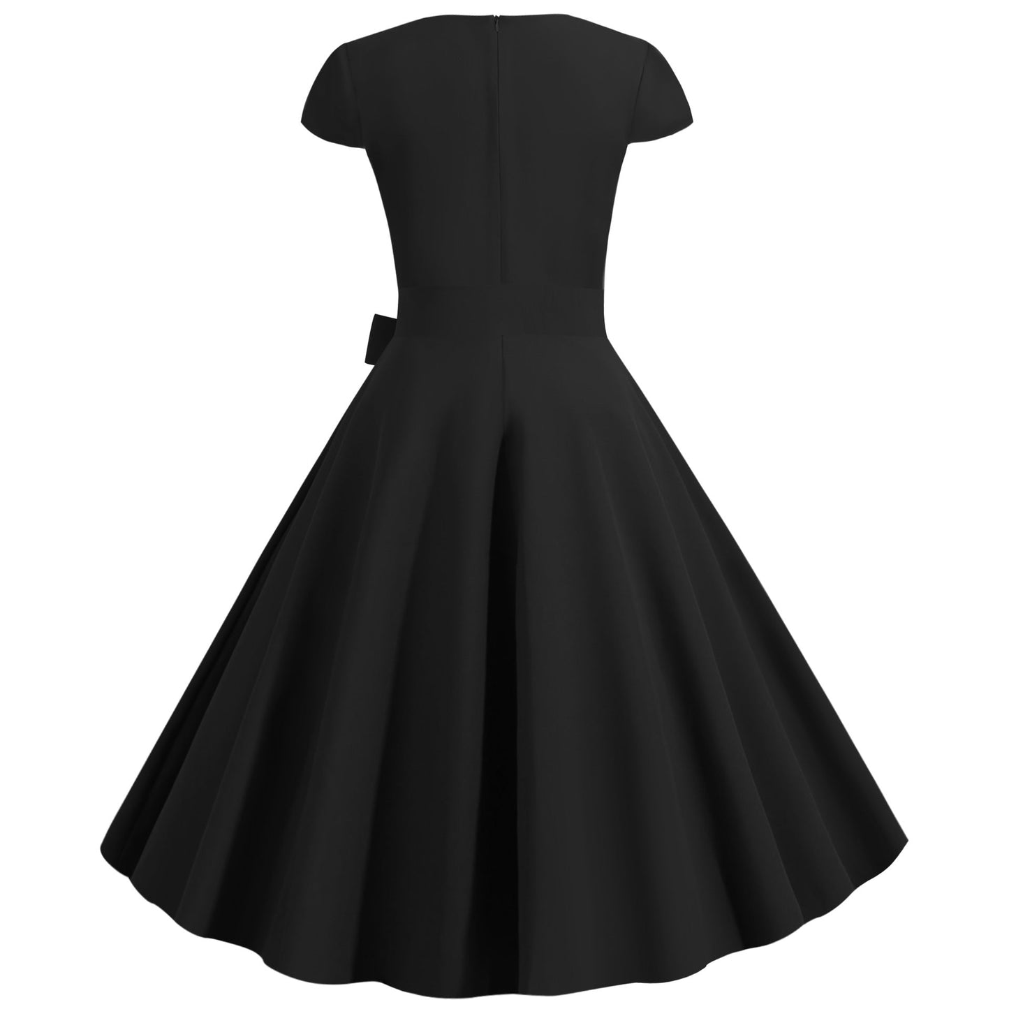 Damen Ballkleid Tailliert Elegant Rock