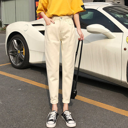 Damen Hochtaillierte Chino-Hose - Norvielle