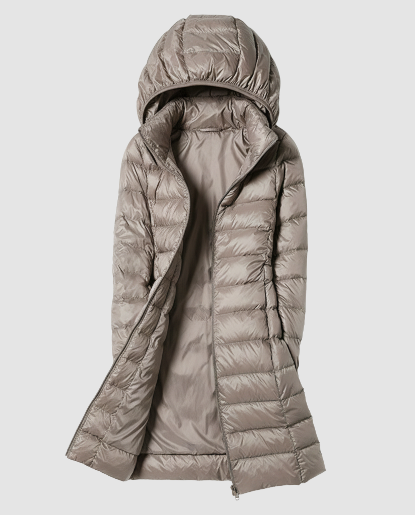 Damen Pelzjacke Warmkragen