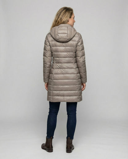 Damen Pelzjacke Warmkragen