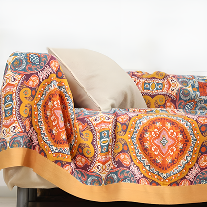Boho Wendedecke 100% Baumwolle