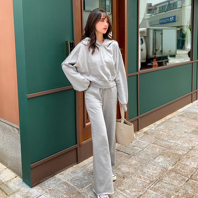 Damen Loungewear-Set Sportlich Lässig Schwarz Norvielle - Norvielle