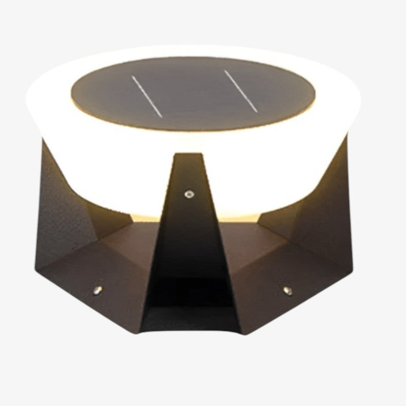 Solar LED Außenlampe Geometrisches Design - Norvielle