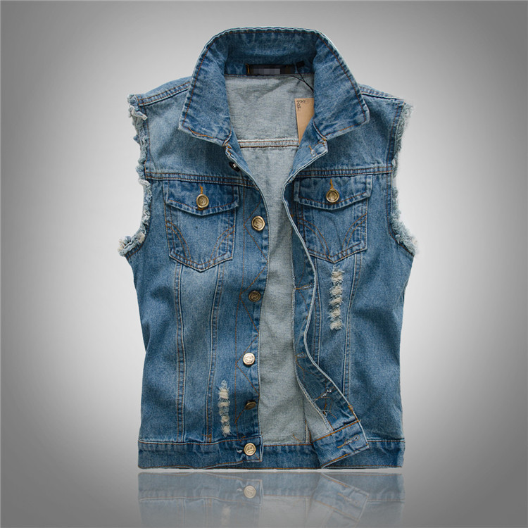 Herren Denim-Westen Stylisch