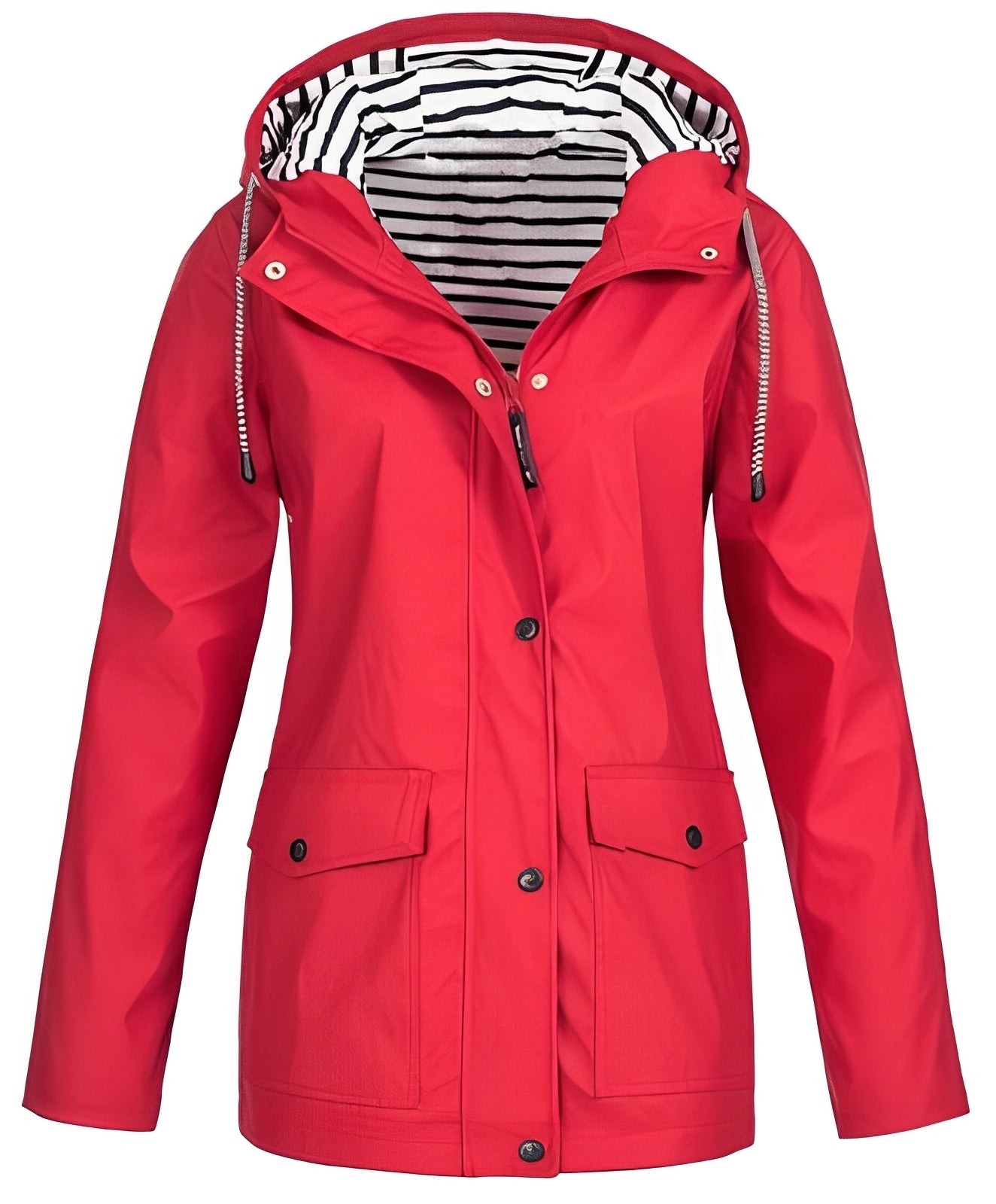 Norvielle Damen Outdoor-Jacke Modern Wasserdicht
