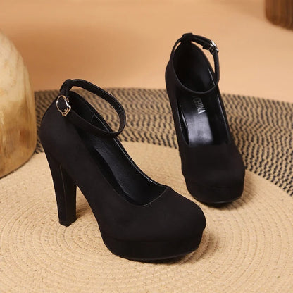 Norvielle Damen Hochhackige Schuhe Elegant