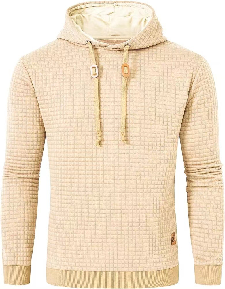 Herren Pullover Langärmelig aus Baumwolle Beige