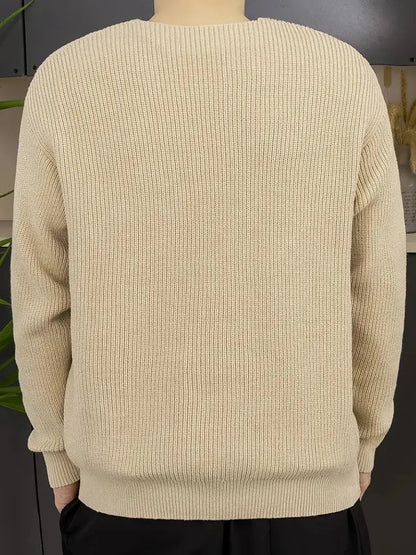 Norvielle Herren Gestreifter Pullover