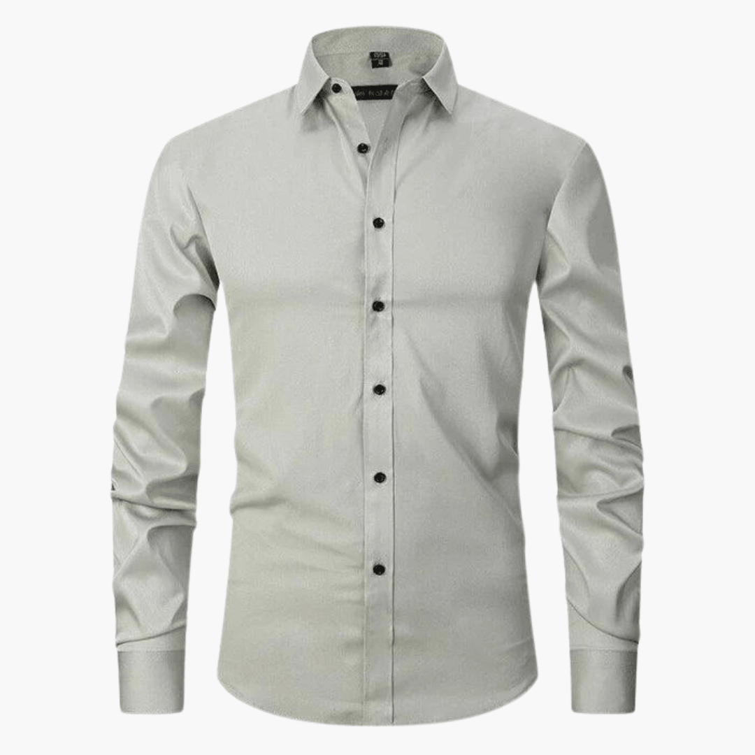 Herren Slim Fit Hemd Modern