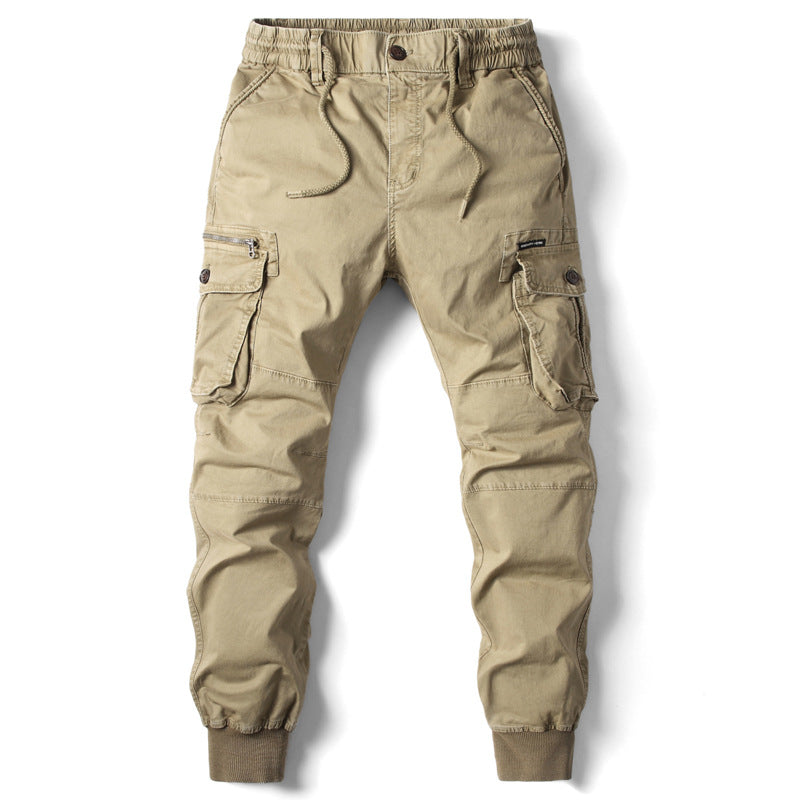 Herren Cargo-Jogginghose Modisch Bequem Schwarz - Norvielle