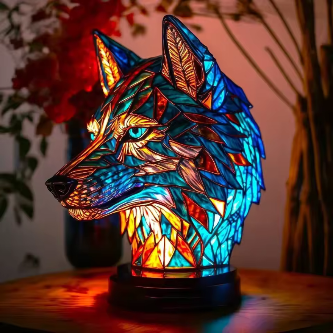 LeuchtWolf Handgemachte Herz-Lampe - Norvielle