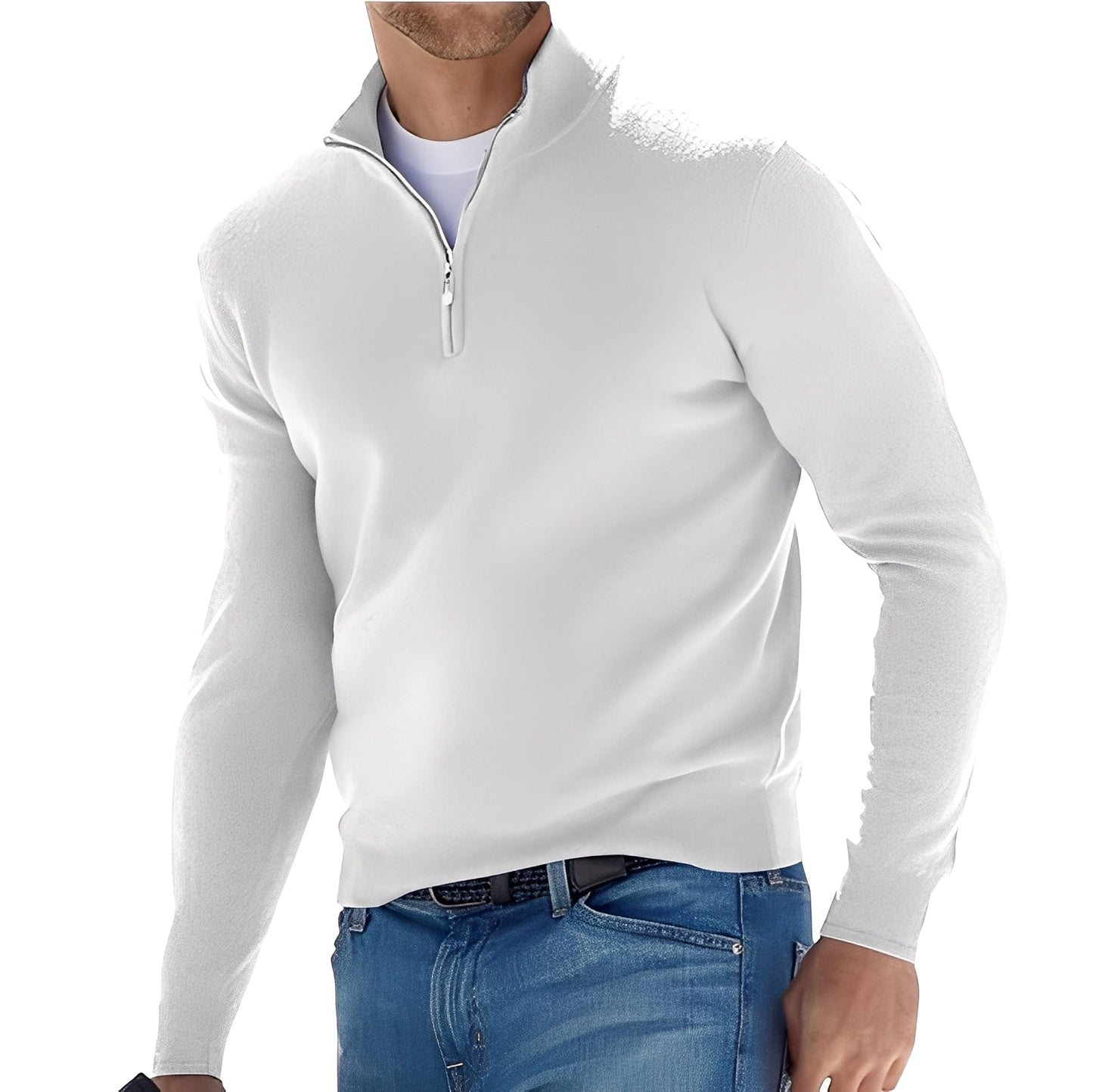 Ralph Herren Pullover Mit Reißverschluss