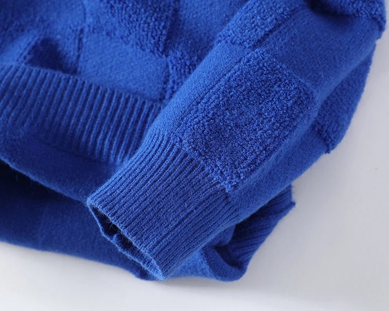Norvielle Herren Strickpullover Trendig