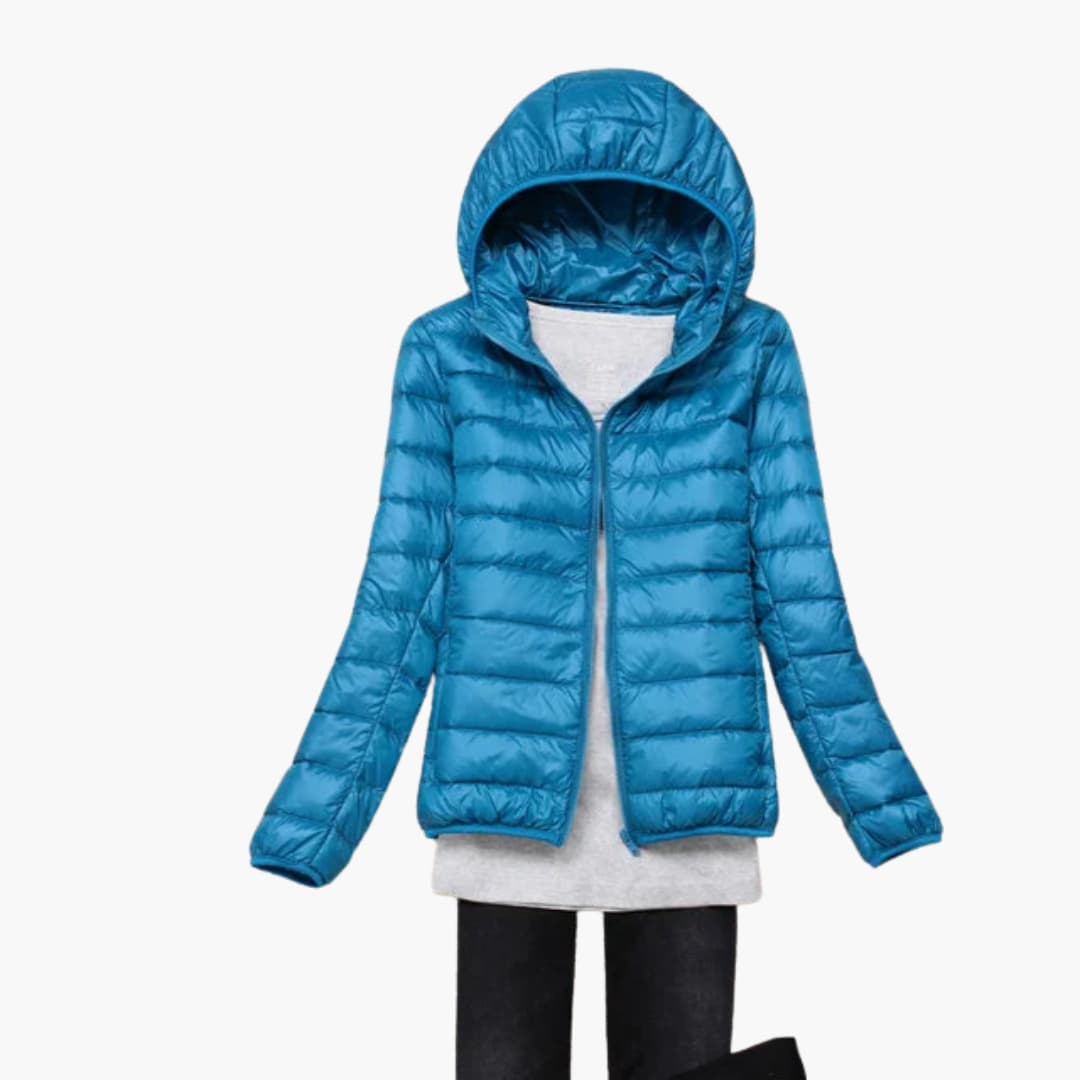 Damen Ultraleichte Daunenjacke Warm