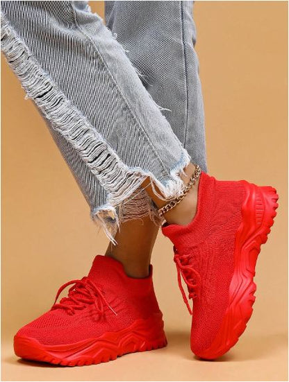 Norvielle Damen Atmungsaktive Laufschuhe Leicht