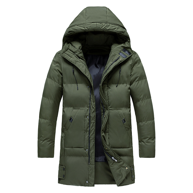 Herren Parka Wasserdicht Kapuze