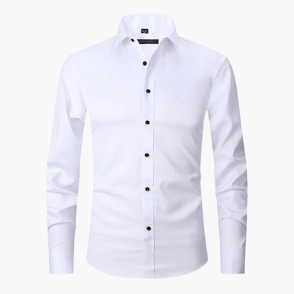 Herren Slimfit Langarmhemd