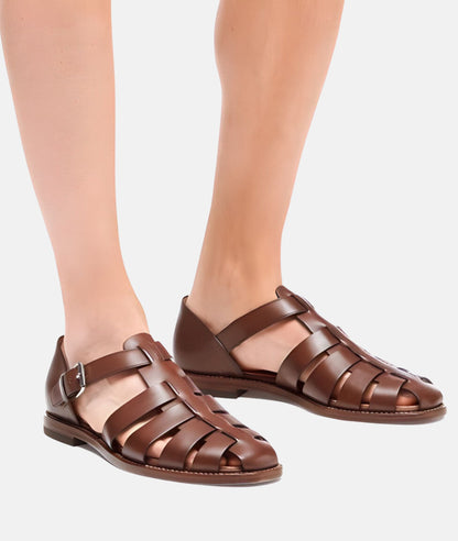 Damen Sandalen Mit Riemen Eleganter Schnitt