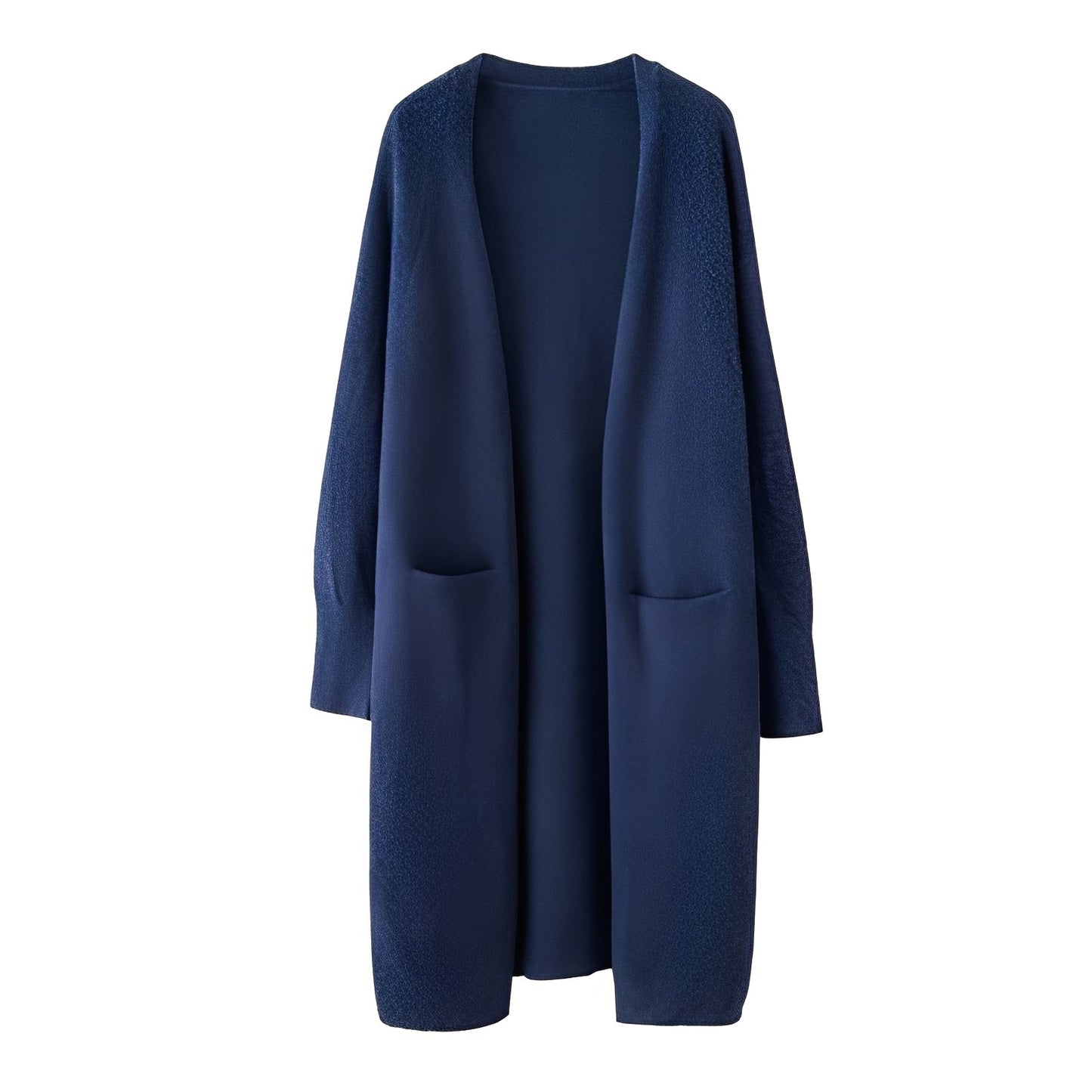Damen Cardigan Klassisch Langer Stil