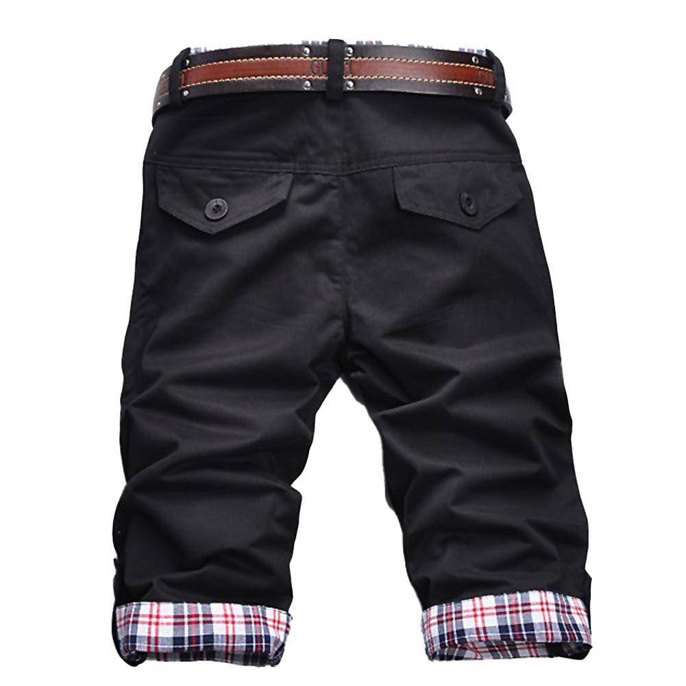 Heidi Damen Shorts Gürtel Karomuster