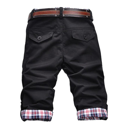 Heidi Damen Shorts Gürtel Karomuster