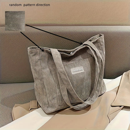 Norvielle Damen Cordtasche Elegantes Design
