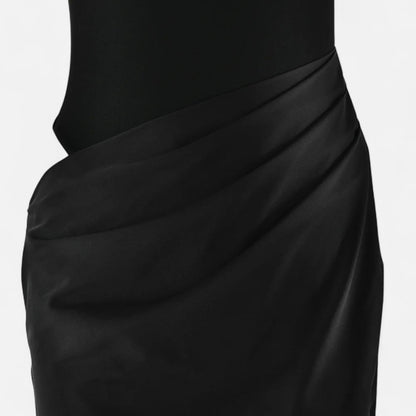 Damen Maxikleid Cut-Out Neckholder