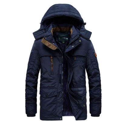 Damen Winterjacke Kapuze Innenfutter Warm