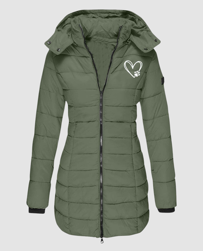 Damen Gesteppte Winterjacke