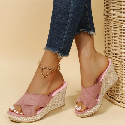 Damen Orthopädische Keilsandalen Norvielle