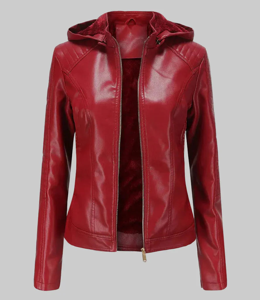 Damen Übergangsjacke mit Teddyfutter