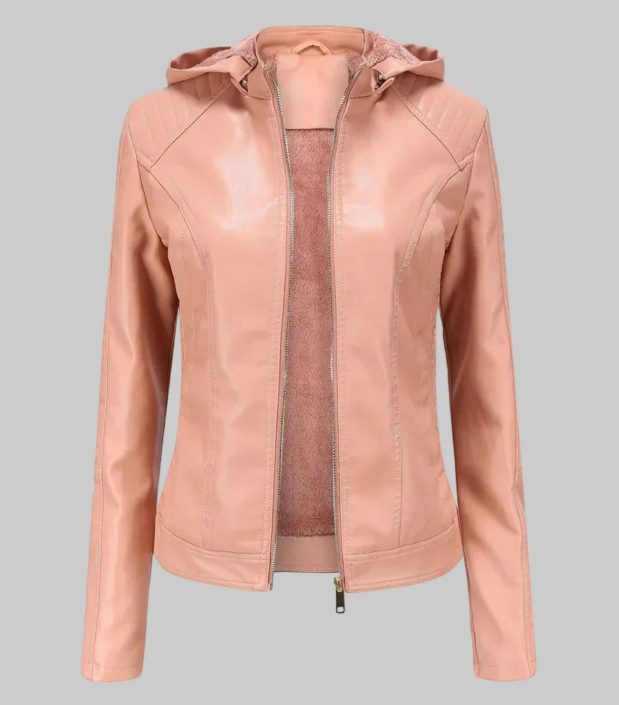 Damen Übergangsjacke mit Teddyfutter